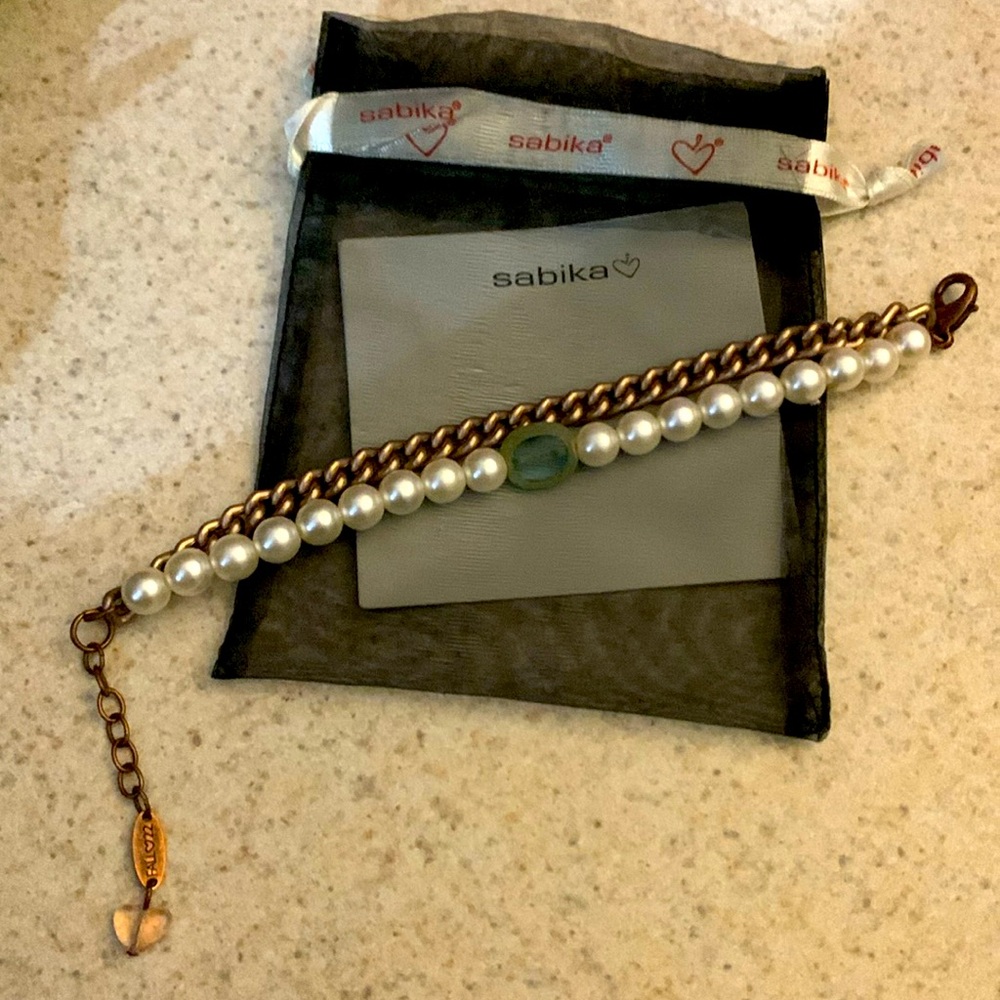 Double Row Sabika Bracelet